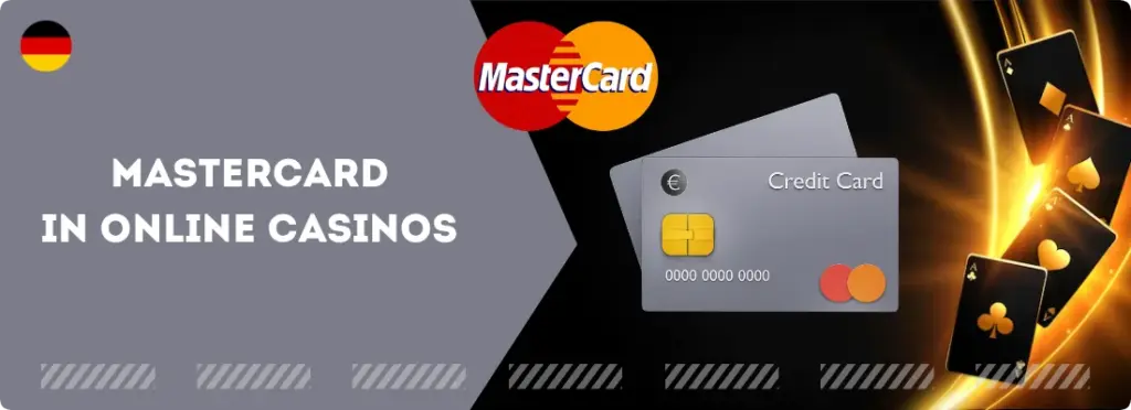 MasterCard in Online Casinos – Kreditkarte für Einzahlungen bei deutschen Spielern.